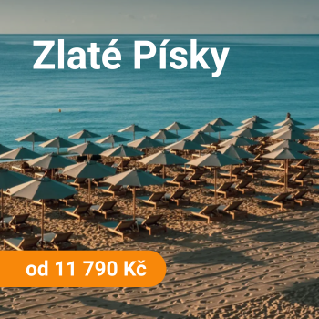 Zlaté písky all inclusive od 11 790 Kč