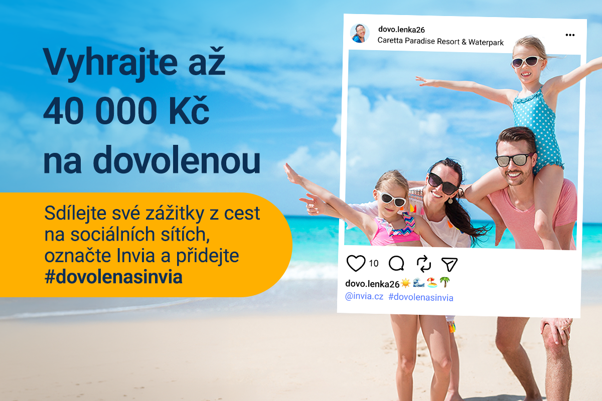 Máte v mobilu fotku z dovolené? Pošlete ji do soutěže