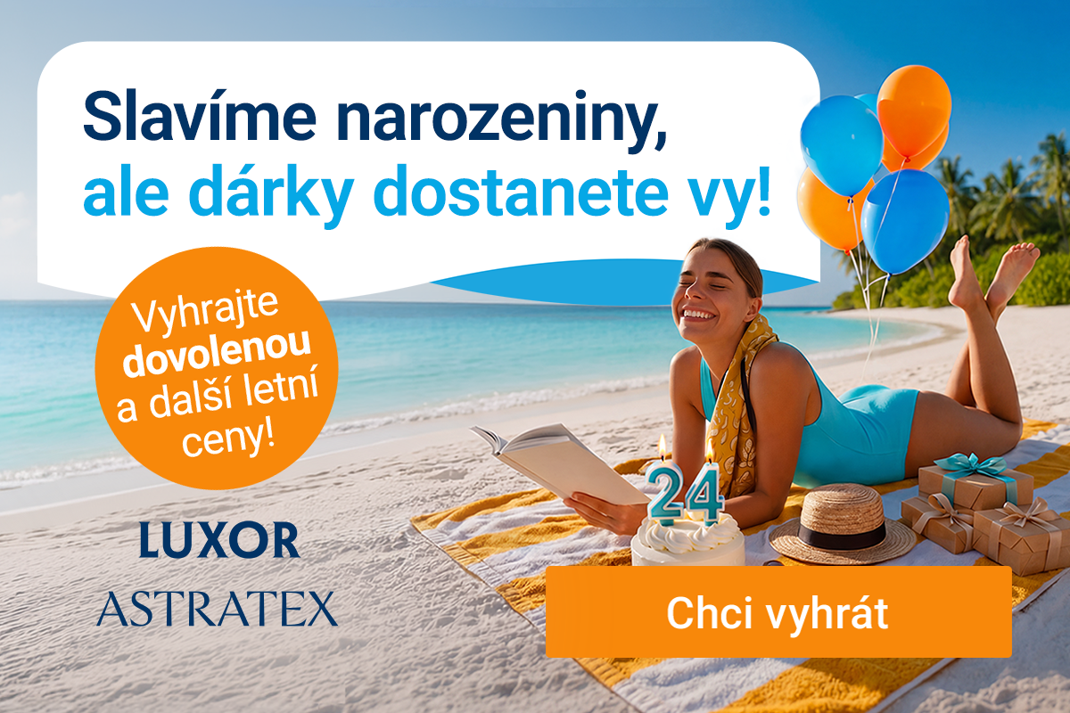 Slavíme narozeniny, ale dárky dostanete vy