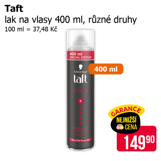 Nabídka z Teta letáku 