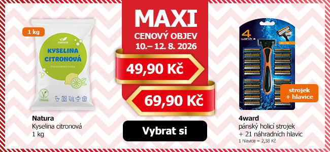 Maxi cenové objevy