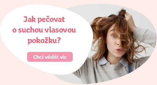 Jak pečovat o suchou vlasovou pokožku?