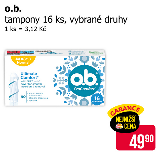 Nabídka z Teta letáku 