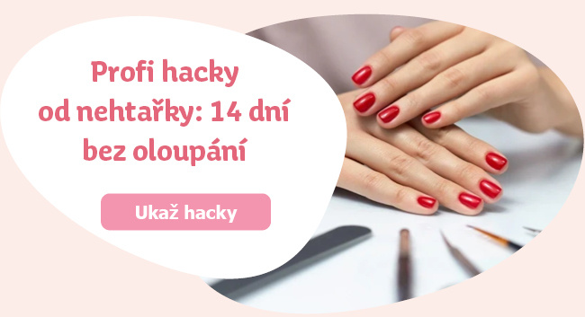 Profi hacky od nehtařky: 14 dní bez oloupání