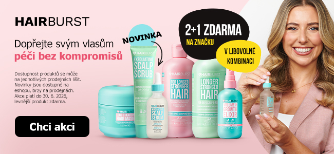 Hairburst 2+1 zdarma