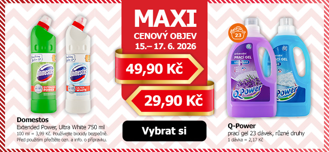 Maxi cenové objevy