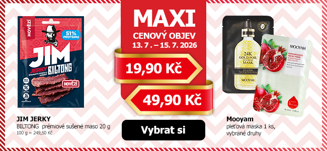 Maxi cenové objevy