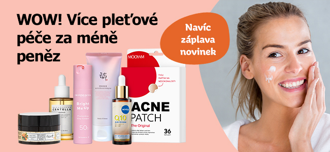 Začala akce 2+1 zdarma na pleťovou kosmetiku