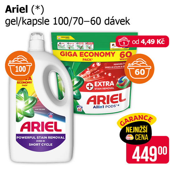 Nabídka z Teta letáku 